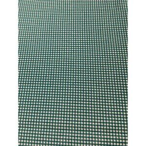 Green & White Gingham Cotton Fabric 1/2 Yard 42" Wide For Sewing & Quilting Proj